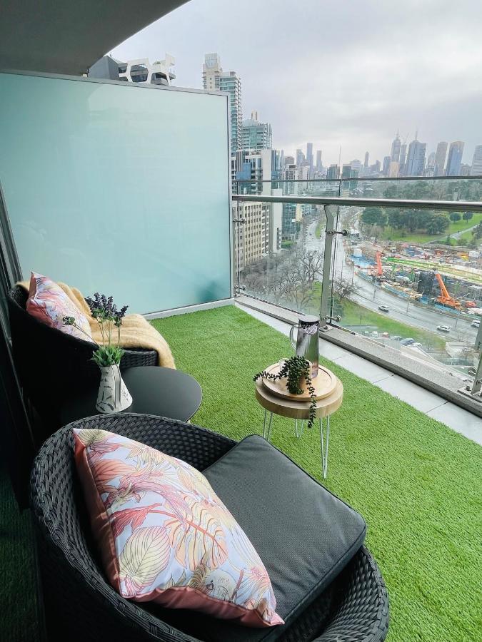 Cozy 1 Bed Apt & Spa,Free Parking ,Phenomena Views Melburne Exterior foto