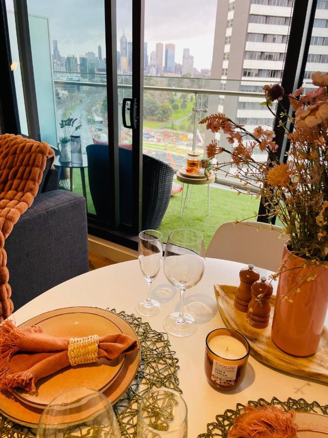 Cozy 1 Bed Apt & Spa,Free Parking ,Phenomena Views Melburne Exterior foto