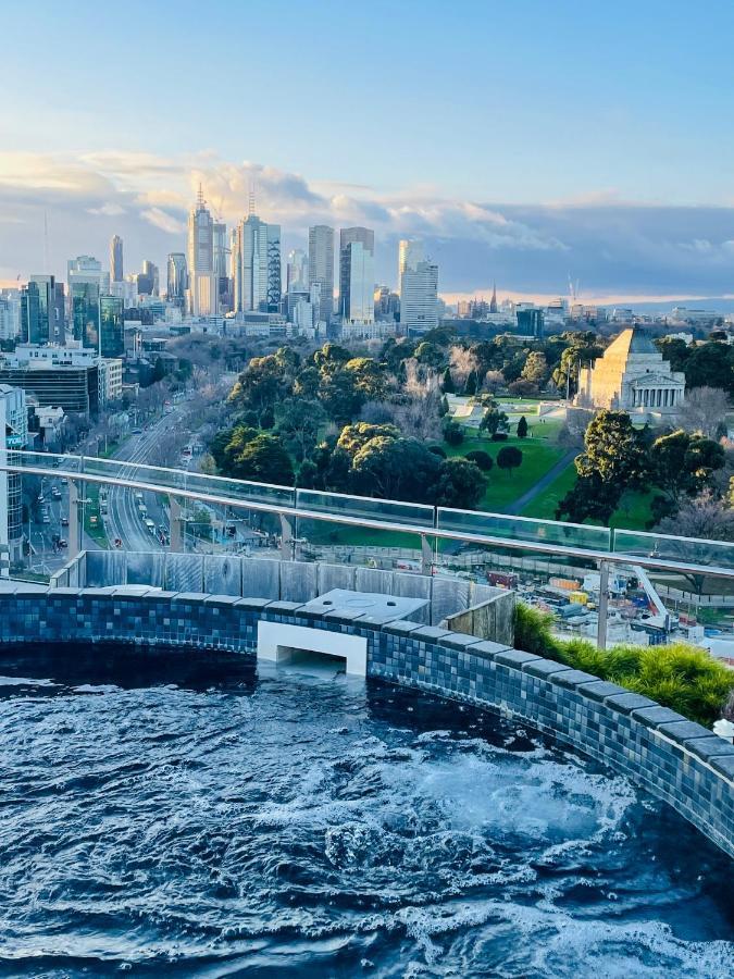 Cozy 1 Bed Apt & Spa,Free Parking ,Phenomena Views Melburne Exterior foto